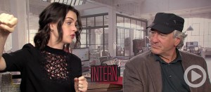 Video: Anne Hathaway Explains Slip ‘N Slides to De Niro