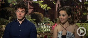 Video: Epic Eyebrow-Off: Sam Claflin vs. Emilia Clarke