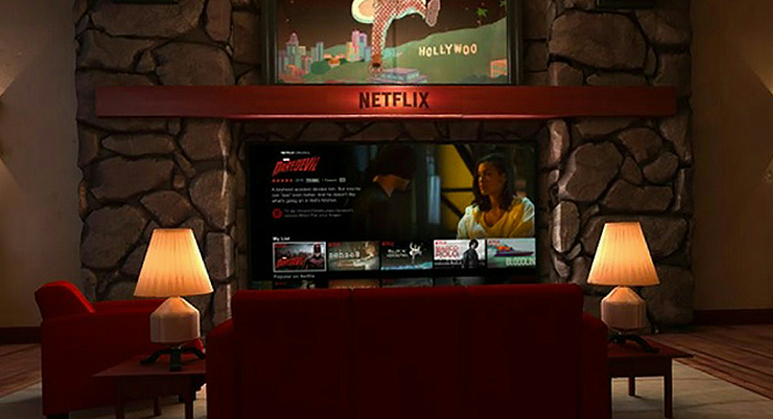 Netflix-Virtual-Living-Room