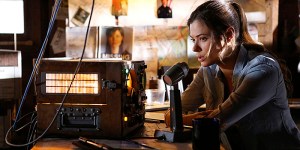 Frequency -- "Pilot" -- Image Number: FRQ101h_0009.jpg -- Pictured: Peyton List as Raimy -- Photo: Bettina Strauss/The CW -- © 2016 The CW Network, LLC. All rights reserved