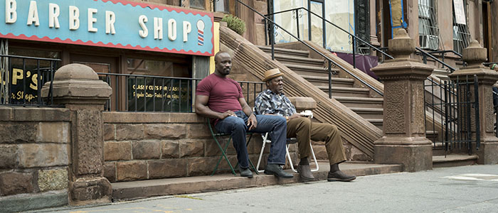 Mike Colter, Frankie Faison in Marvel's Luke Cage (Myles Aronowitz/Netflix)