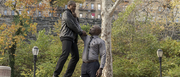 Jaiden Kaine, Mike Colter in Marvel's Luke Cage (Myles Aronowitz/Netflix)