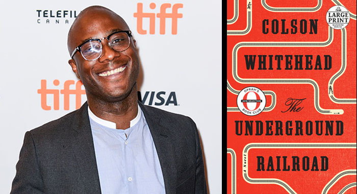 Barry Jenkins to adapt Colson Whitehead book The Underground Railroad (Photo by Juanito Aguil/Getty Images; Penguin Random House)