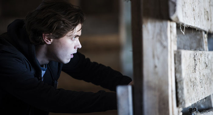 Eyewitness: Tyler Young as Philip Shea (Christos Kalohoridis/USA Network)