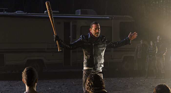 Jeffrey Dean Morgan as Negan - The Walking Dead (Gene Page/AMC)