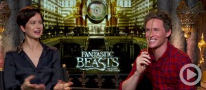 Video: Eddie Redmayne Embraces His Wand