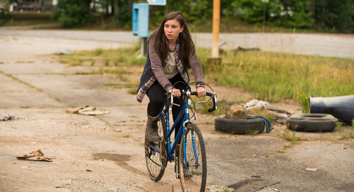 Katelyn Nacon as Enid - The Walking Dead (Gene Page/AMC)