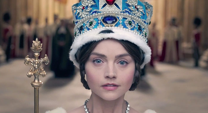 Jenna Coleman stars in "Victoria" (PBS)