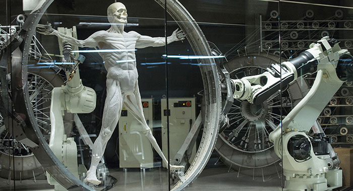 Westworld Episode 1 robotics lab (John P. Johnson/HBO)