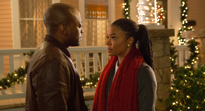 Omar Epps, Gabrielle Union in Almost Christmas (Universal)