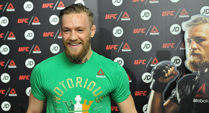 UFC's Conor McGregor (Clodagh Kilcoyne/Getty Images for Reebok)