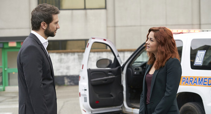 Luke Roberts, Sarah Greene in Ransom (Steve Wilkie/eOne)