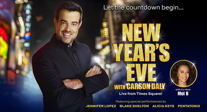 "New Year's Eve with Carson Daly" (NBCUniversal)