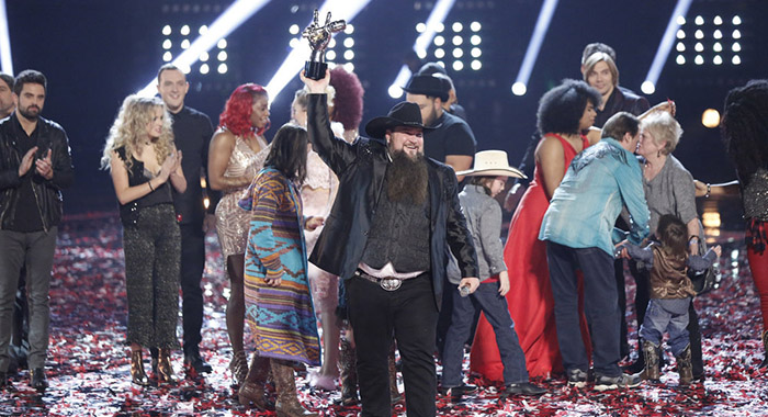 THE VOICE Finale - Sundance Head (Tyler Golden/NBC)