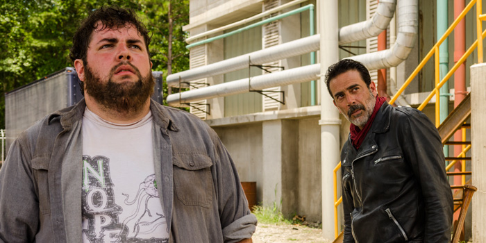 The Walking Dead Joshua Hoover, Jeffrey Dean Morgan (Gene Page/AMC)