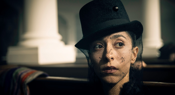 Oona Chaplin in Taboo (Robert Viglasky/FX)