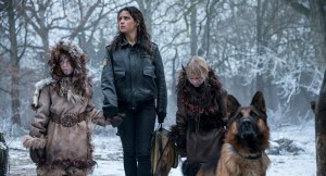 Emerald City - Adria Arjona as Dorothy, Toto -- (Photo by: David Lukacs/NBC)