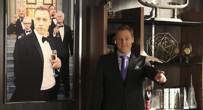 POWERLESS -- "Wayne or Lose" Episode 102 -- Pictured: Alan Tudyk as Van -- (Photo by: Evans Vestal Ward/NBC)