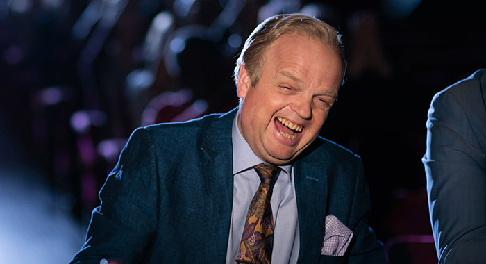 Culverton Smith (TOBY JONES) in Sherlock (Photo courtesy of Ollie Upton/Hartswood Films & MASTERPIECE)