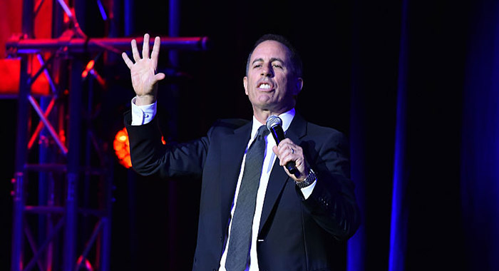 Jerry Seinfeld at Madison Square Garden in New York 2016 (Theo Wargo/Getty Images)