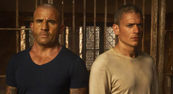 Prison Break's Dominic Purcell and Wentworth Miller (Fox)