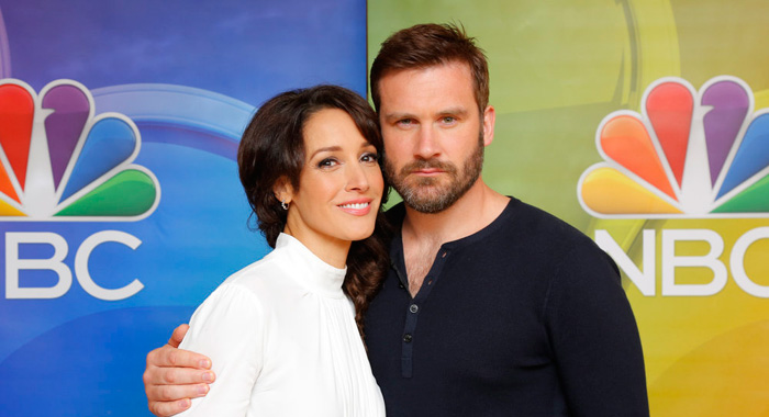 NBCUniversal Press Tour 2017 Jennifer Beals, Clive Standen (Paul Drinkwater/NBC)