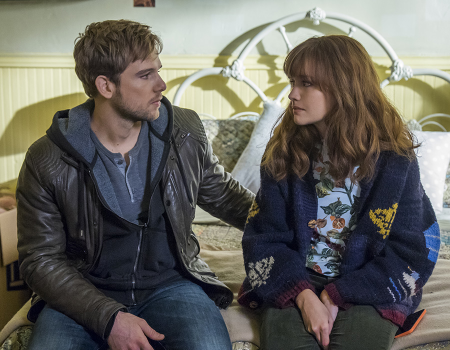 Max Thieriot, Olivia Cooke in Bates Motel (Cate Cameron/A&E)