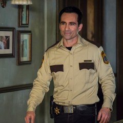 Nestor Carbonell in Bates Motel (Cate Cameron/A&E)