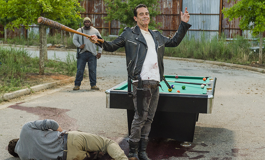 Jeffrey Dean Morgan in ep 708 The Walking Dead (Gene Page/AMC)