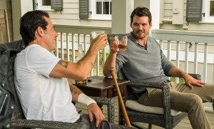 Jeffrey Dean Morgan, Austin Nichols in ep 708 The Walking Dead (Gene Page/AMC)