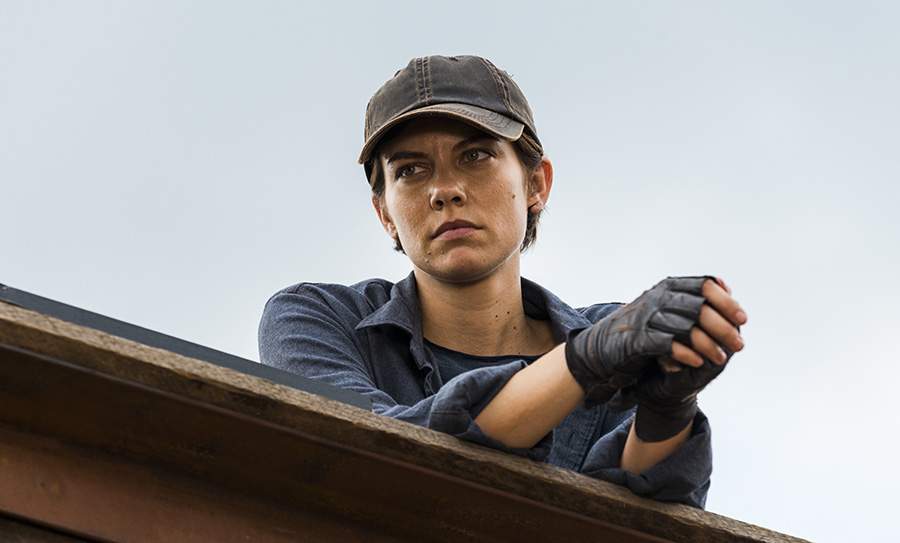 Lauren Cohan in ep 708 The Walking Dead (Gene Page/AMC)