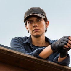 Lauren Cohan in ep 708 The Walking Dead (Gene Page/AMC)