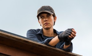 Lauren Cohan in ep 708 The Walking Dead (Gene Page/AMC)