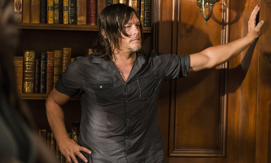 Norman Reedus in ep 709 The Walking Dead (Gene Page/AMC)