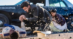 Dominic Cooper, Ruth Negga in Preacher (Skip Bolen/AMC)
