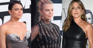 Vote Your Favorite Red Carpet Look With Charlize Theron, Michelle Rodriguez, and Jennifer Aniston