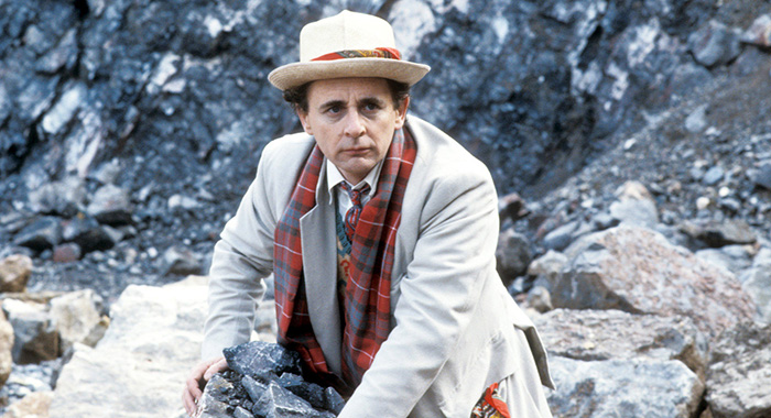 Sylvester McCoy in Doctor Who (BBC)