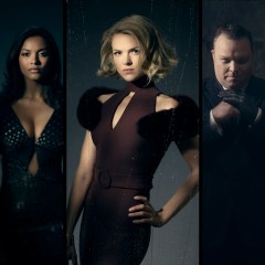 GOTHAM: Jessica Lucas, Erin Richards, Drew Powell (Kevin Lynch/FOX)