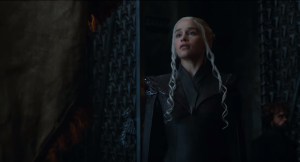 Emilia Clarke as Daenerys Targaryen in Game of Thrones season 7 trailer 2 screencap (HBO)
