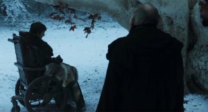 Isaac Hempstead Wright as Bran Stark in Game of Thrones season 7 trailer 2 screencap (HBO)