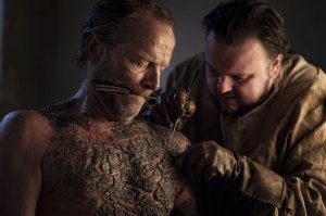 Game of Thrones, season 7: Iain Glen as Jorah Mormont and John Bradley as Samwell Tarly (Helen Sloan/HBO)