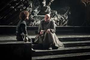 Peter Dinklage as Tyrion Lannister and Conleth Hill as Varys - Game of Thrones season 7, episode 5 (Helen Sloan/HBO)
