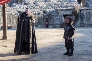 Kit Harington, Peter Dinklage in Game of Thrones season 7 finale (Macall B. Polay/HBO)