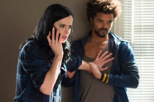Krysten Ritter, Eka Darville in Marvel's Jessica Jones (Myles Aronowitz/Netflix)