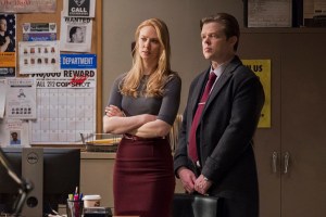 Deborah Ann Woll, Elden Henson in Marvel's The Defenders (Jessica Miglio/Netflix)