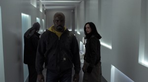 Charlie Cox, Mike Colter, Krysten Ritter in Marvel's The Defenders (Courtesy of Netflix)