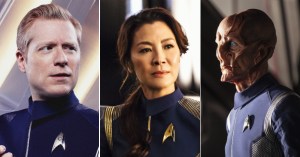 <em>Star Trek: Discovery</em>’s Michelle Yeoh, Doug Jones, and Anthony Rapp Revel in Joining the Franchise