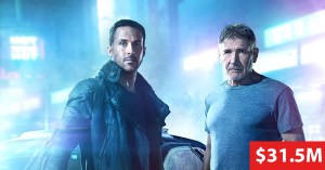Box Office: <em>Blade Runner</em> Leads Box Office with Just $31M+