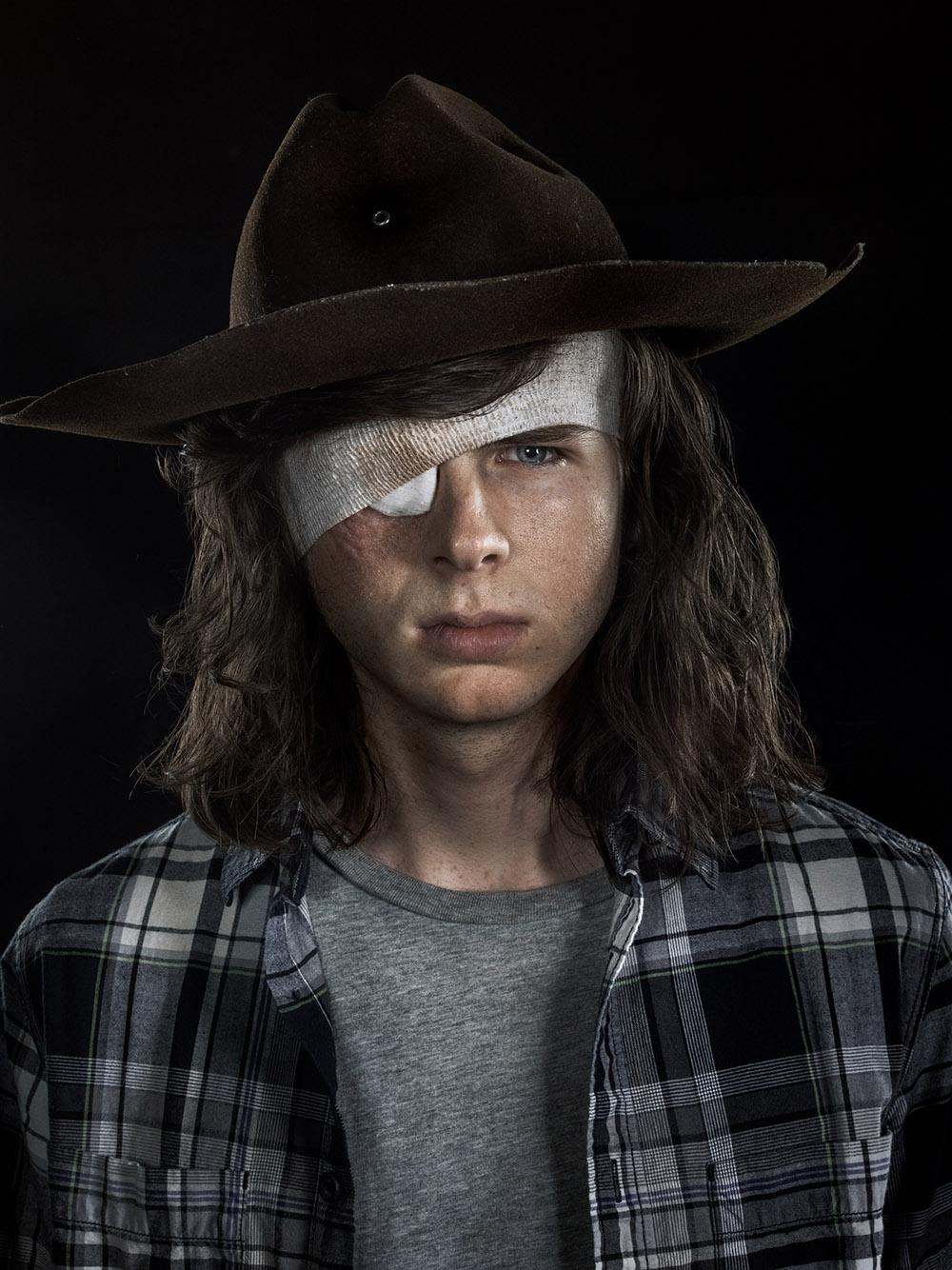Chandler Riggs as Carl Grimes - The Walking Dead _ Season 8, Gallery - Photo Credit: Frank Ockenfels 3/AMC