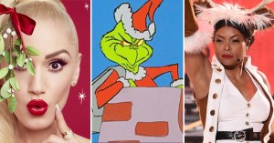 Gwen Stefani; How the Grinch Stole Christmas; Taraji P. Henson (NBCUniversal; Warner Bros. Entertainment, Inc.; Michael Becker/Fox)